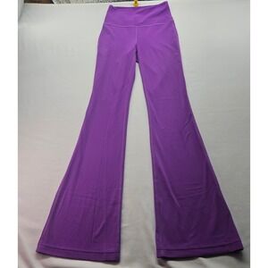 Lululemon Groove Pant Flare Purple High Rise Yoga Pants Size 4 Athleisure